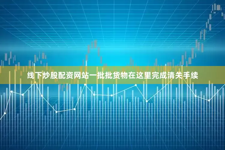线下炒股配资网站一批批货物在这里完成清关手续